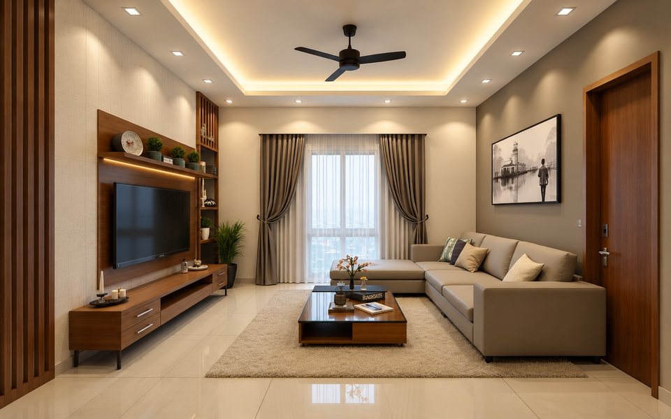 Full home interior package in Bangalore by Metaspaces